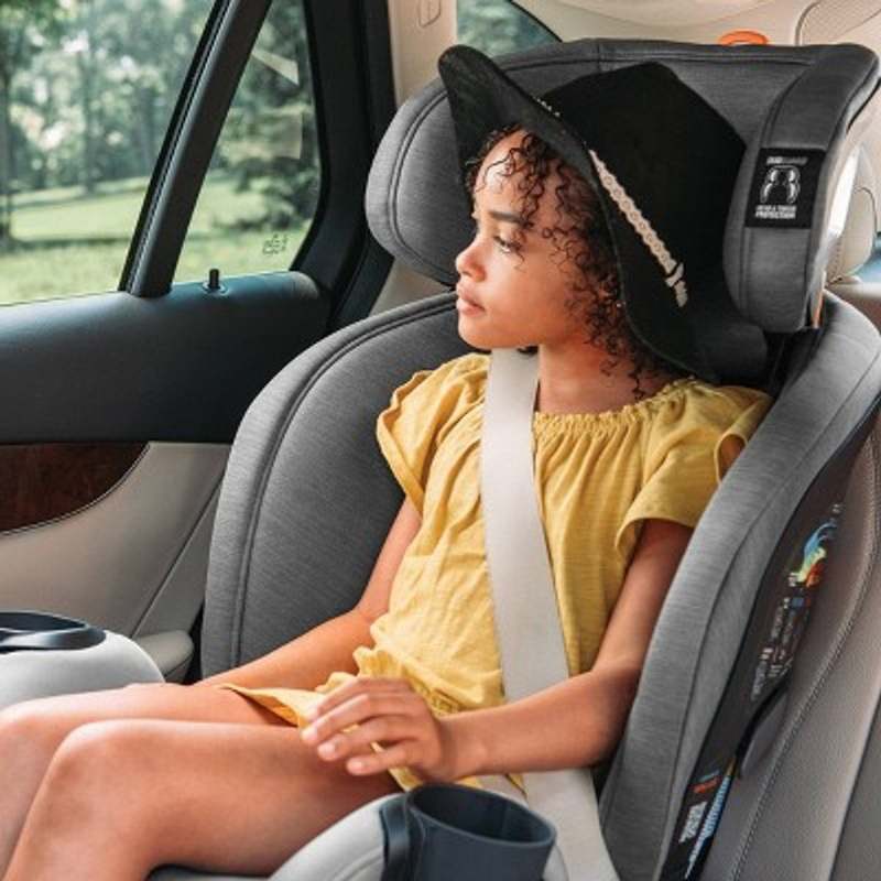 Chicco OneFit ClearTex All - in - One Convertible Car Seat (Slate) - Kidsy