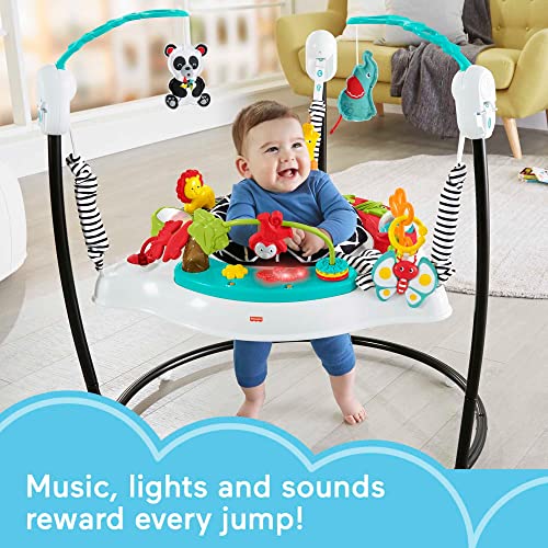 Fisher - Price Baby Bouncer Animal Wonders Jumperoo Activity Center - Kidsy