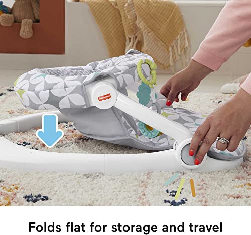 Fisher - Price Sit - Me - Up Floor Seat with Toys (Starlight Bursts) - Kidsy