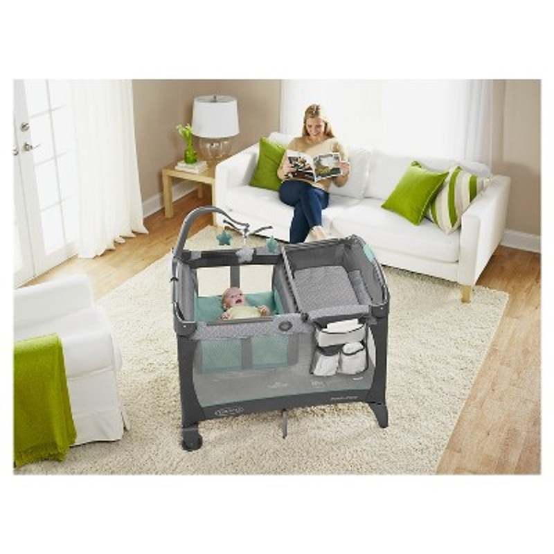 Graco Pack 'n Play Change 'n Carry Playard (Manor) - Kidsy