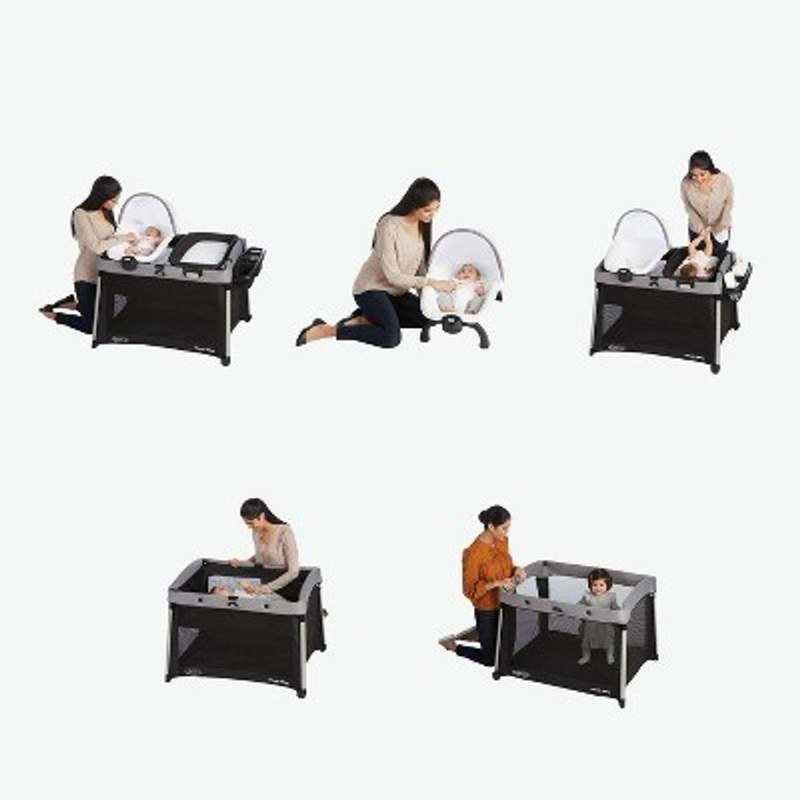 Graco Pack 'n Play FoldLite Playard (Modern Cottage) - Kidsy