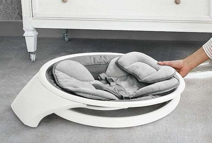 Munchkin Bluetooth Enabled Baby Swing with Natural Sway (White Grey) - Kidsy