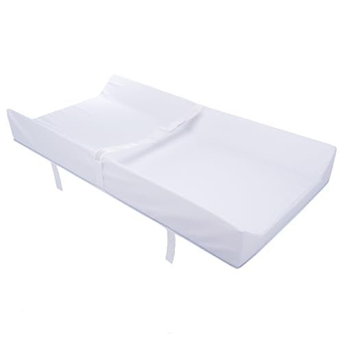 New Munchkin Secure Grip Baby Diaper Changing Pad for Dresser (14.75" x 31", White)