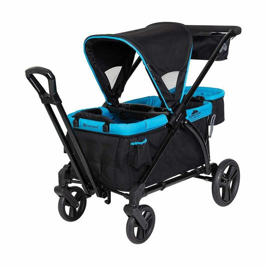 New Baby Trend Expedition 2 - in - 1 Stroller Wagon PLUS, Ultra Marine - Kidsy