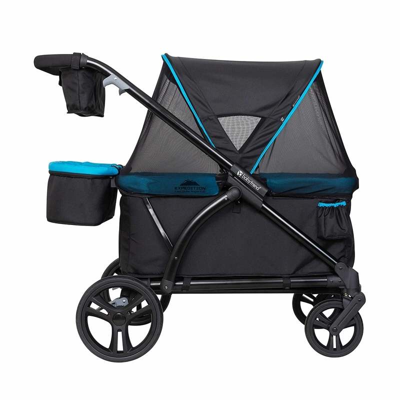 New Baby Trend Expedition 2 - in - 1 Stroller Wagon PLUS, Ultra Marine - Kidsy
