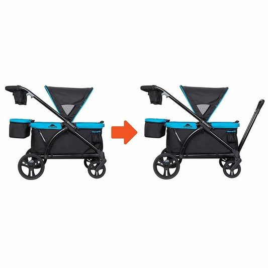 New Baby Trend Expedition 2 - in - 1 Stroller Wagon PLUS, Ultra Marine - Kidsy