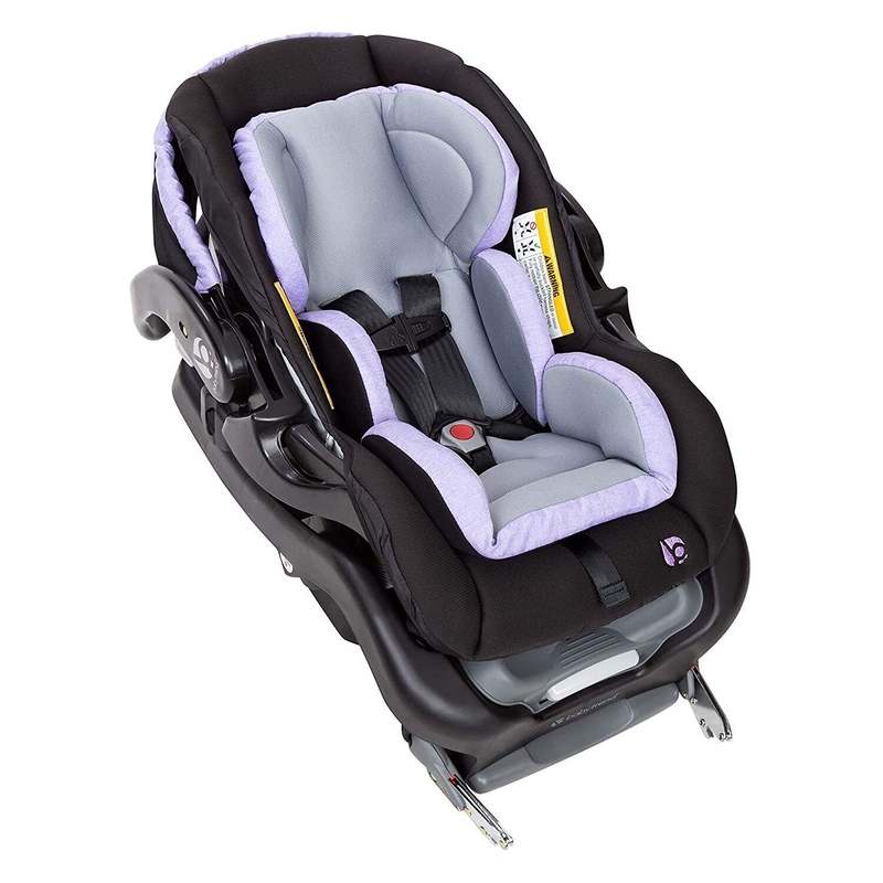 New Baby Trend Snap Tech 35 Infant Car Seat (Lavender Ice) - Kidsy