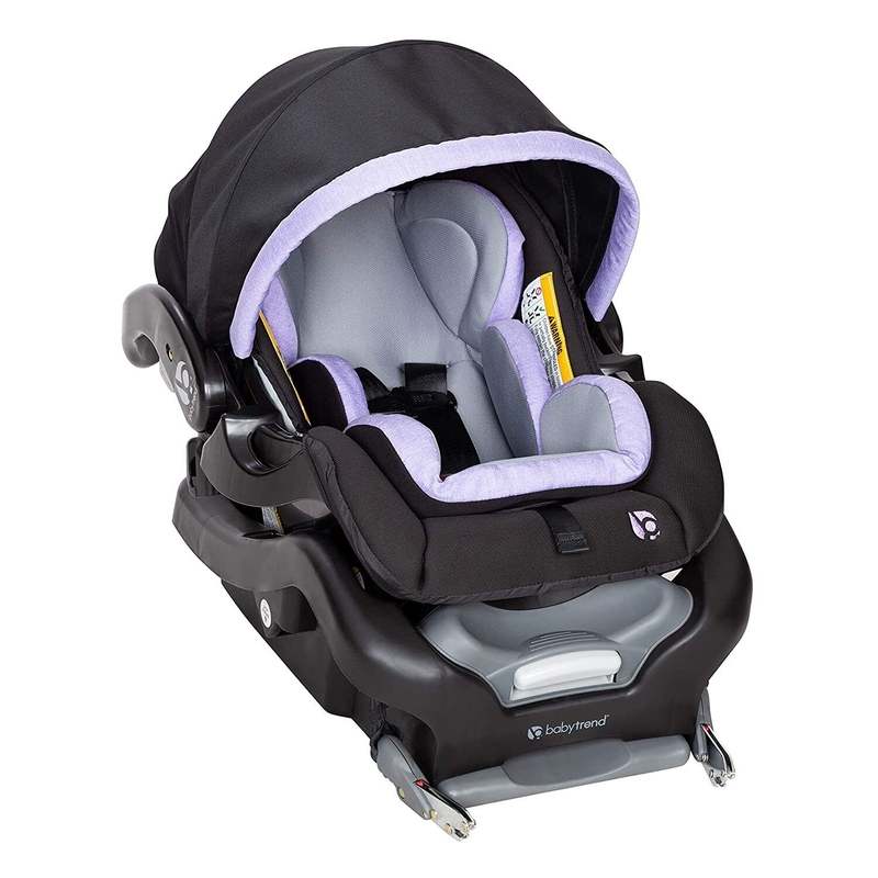 New Baby Trend Snap Tech 35 Infant Car Seat (Lavender Ice) - Kidsy