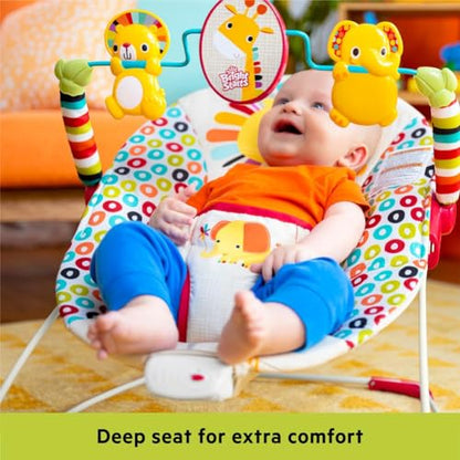 New Bright Starts Soothing Vibrations Bouncer (Playful Pinwheels) - Kidsy
