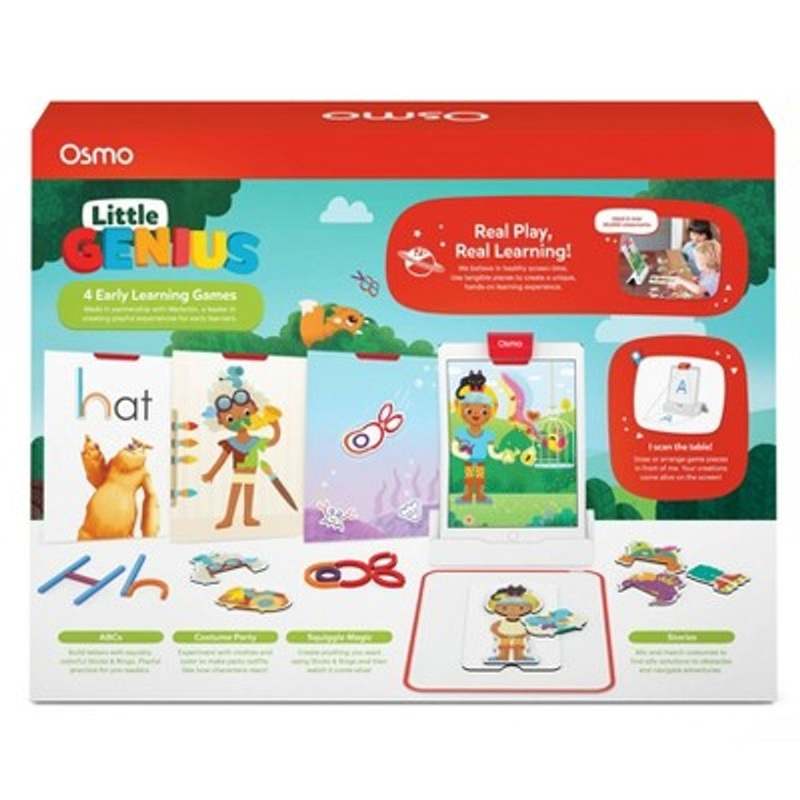 New Osmo Little Genius Starter Kit 6 Games Ages 3 - 5 - Kidsy
