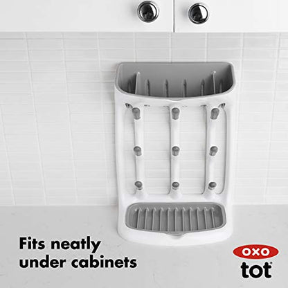 New OXO Tot Space Saving Drying Rack (Gray) - Kidsy