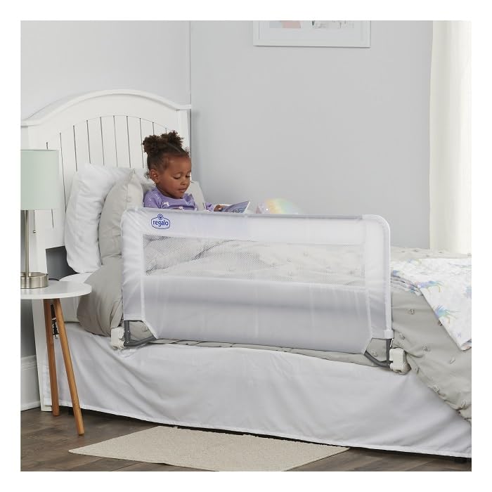 New Regalo Swing Down Bed Rail Guard 43" - Kidsy