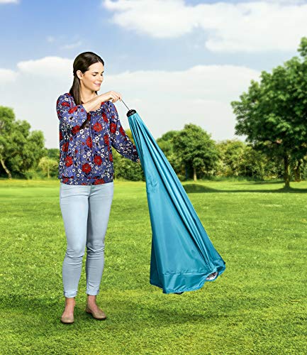 Regalo My Play Deluxe Extra Large Portable Play Yard 8 Panel (Teal) - Kidsy