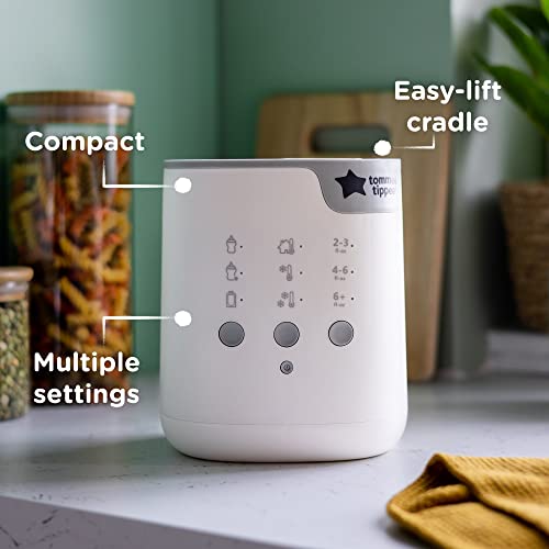 Tommee Tippee Multiwarm Intuitive Bottle Warmer (White) - Kidsy